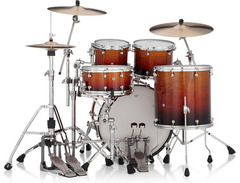 Pearl Reference One 4-piece Shell Pack - Cherry Amber Fade image 4