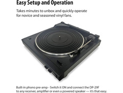 Denon DP-29F Belt-drive Analog Turntable image 2