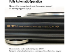 Denon DP-29F Belt-drive Analog Turntable image 3