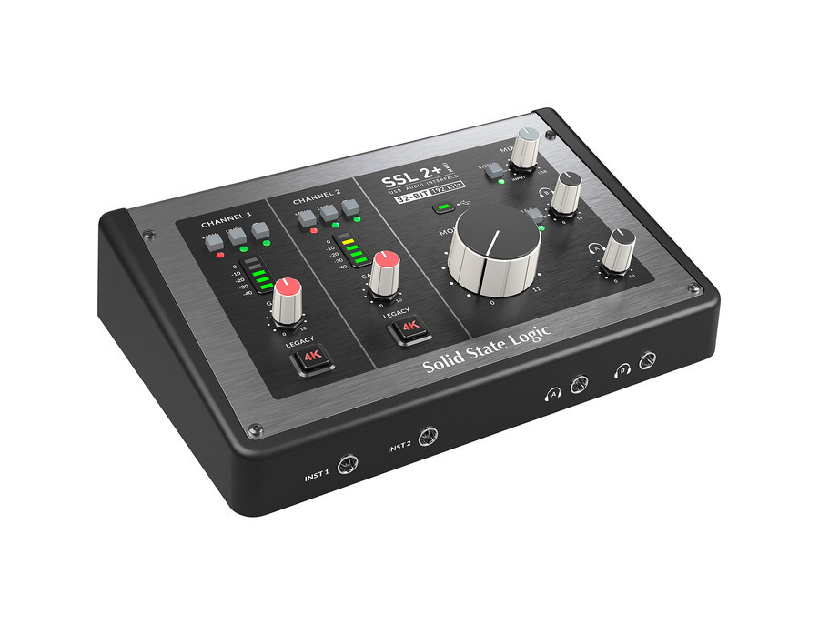 Solid State Logic SSL 2+ MKII 2 x 4 USB-C Audio Interface - What To ...