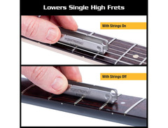 MusicNomad Fret Leveler Diamond U-File Set image 4