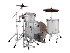 Pearl Decade Maple DMP943XP/C 3-piece Shell Pack - White Satin Pearl image 2