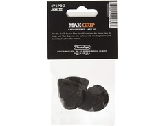 Dunlop Jazz III Max Grip Carbon Fiber 1.38mm Guitar Pick image 3