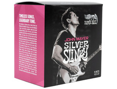 Ernie Ball John Mayer Signature Silver Slinky Electric Guitar Strings - .0105-.047, 6-pack image 2
