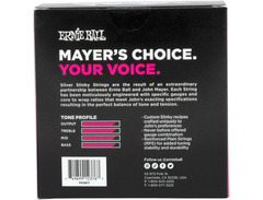 Ernie Ball John Mayer Signature Silver Slinky Electric Guitar Strings - .0105-.047, 6-pack image 3