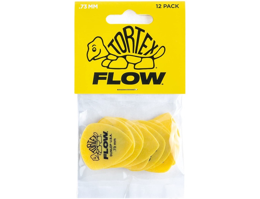 Dunlop Tortex Flow 0.73mm Guitar Picks - What To Know & Where To Buy ...