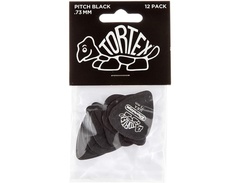 Dunlop Tortex Pitch Black Standard 0.73mm Guitar Picks image 2