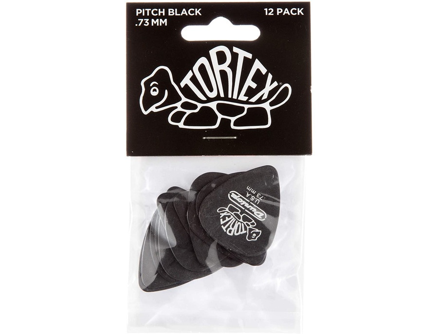Dunlop Tortex Pitch Black Standard 0.73mm Guitar Picks - What To Know ...