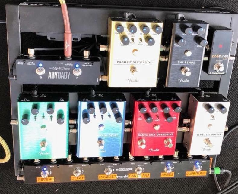 Johnny marr store pedalboard