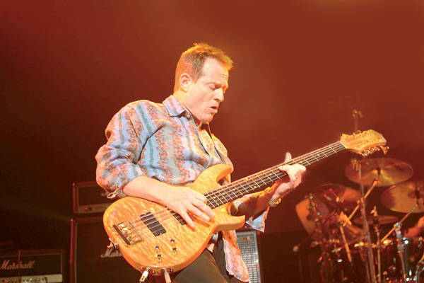 John Paul Jones's Manson John Paul Jones Custom 10-String Bass Guitar ...