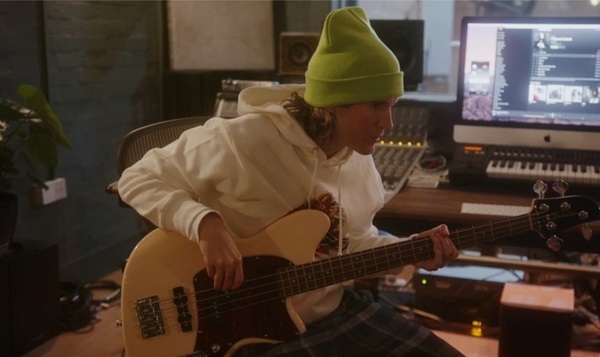 Dougie Poynter's' Ibanez TMB100 Talman Bass
