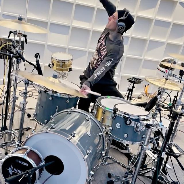 Travis Barker's Drums, Cymbals, Hardware & Other Gear