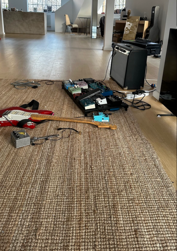 Jacob Bugden's' Creation Music Company The Aero Series Pedalboard