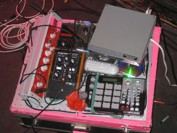 Black Moth Super Rainbow's' Electro-Harmonix EH-7850/EC-2000/EC-2002 Deluxe Memory Man