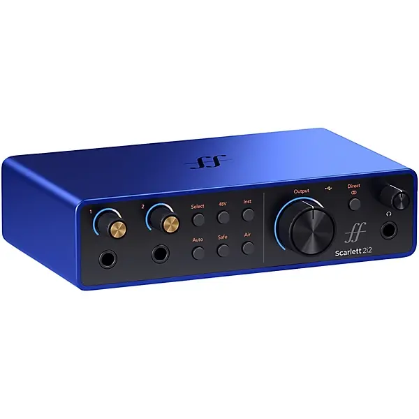 Bein' Ian's' Focusrite Scarlett 2i2 USB-C Audio Interface - Forté/ISA Blue, Anniversary Edition