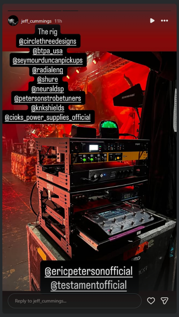 Eric Peterson's' Seymour Duncan PowerStage 700