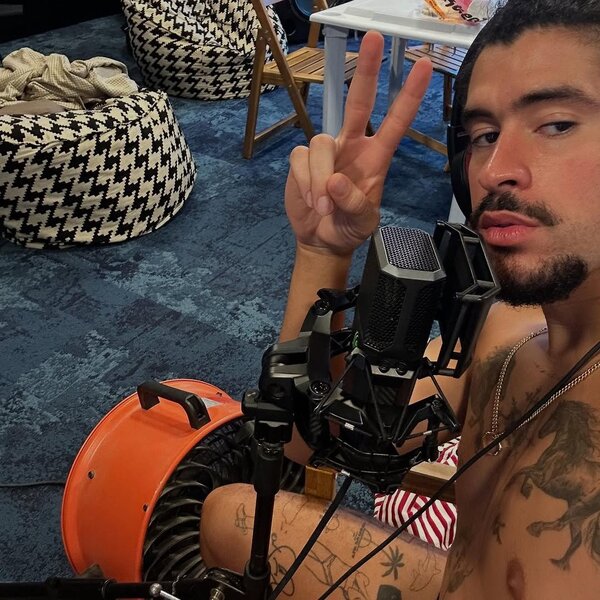 Bad Bunny's' lewitt LCT 1040 Tube Microphone
