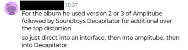 Bora Karaca's' Soundtoys Decapitator