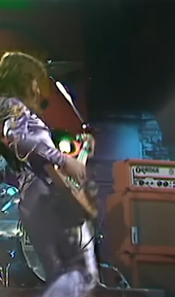 Steve priest's' Orange AD200 MK3 200-Watt Bass Head