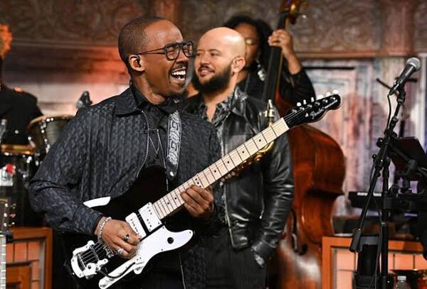 Louis Cato's' Fender Jack White Triplecaster Telecaster Electric Guitar