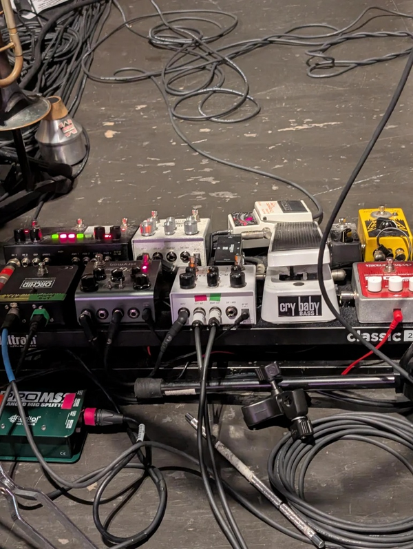 Laurie Nankivell's' Dunlop Cry Baby 105Q Bass Wah
