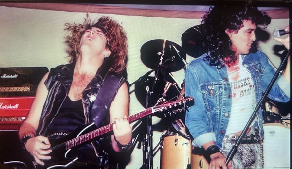 Robbin Crosby's' B.C. Rich Warlock Reverse Headstock