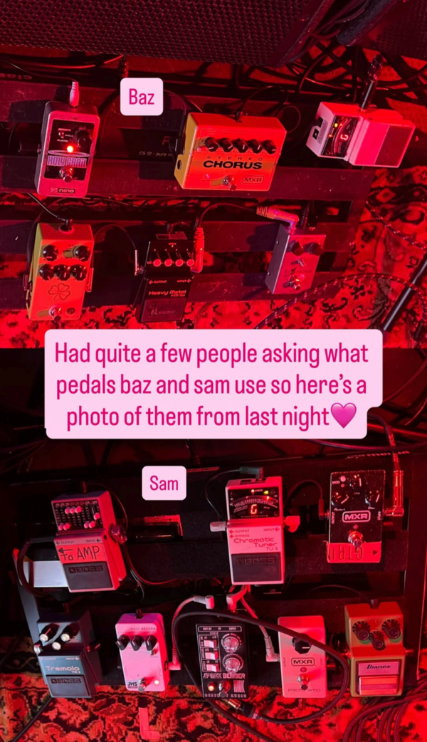 Sam Duffy's' Boss GE-7 Graphic Equalizer