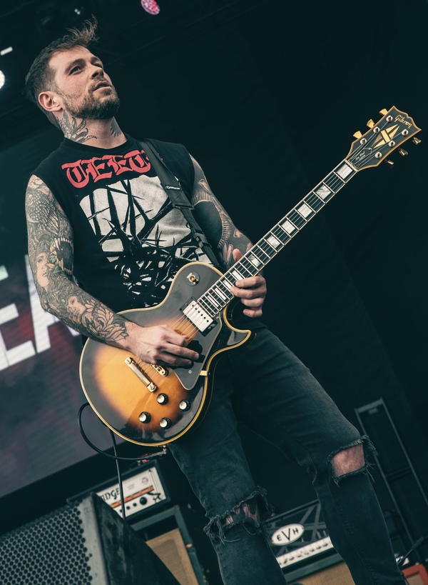 Jeff Hickey's' Gibson Les Paul Custom Electric Guitar