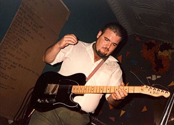 D. Boon's' Fender Telecaster Black and Gold 1981