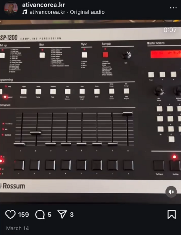 YAYAYI's' Rossum SP1200