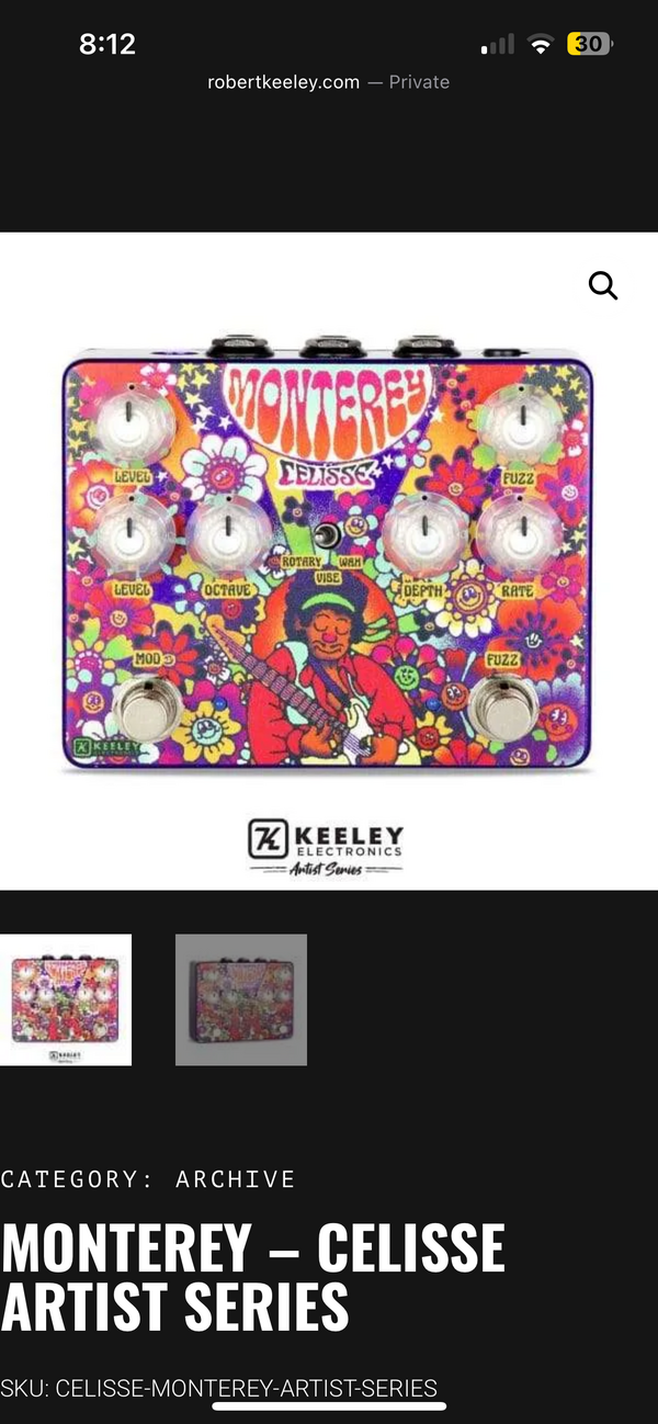 Celisse Henderson's' Keeley Monterey Fuzz - Celisse Artist Series Edition
