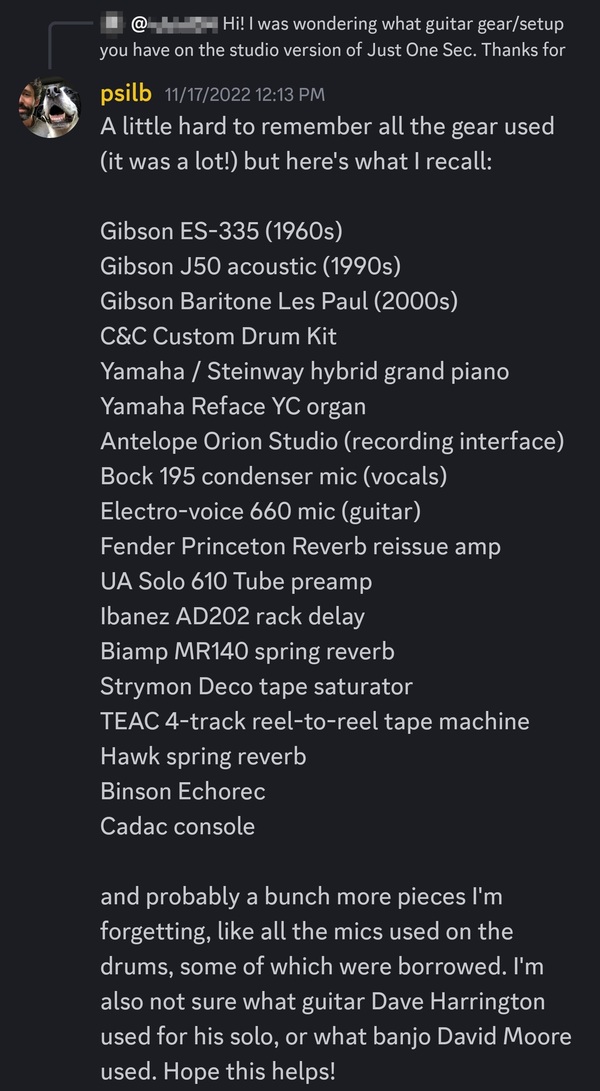 Peter Silberman's' Bock Audio 195