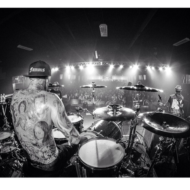 Travis Barker's Drums, Cymbals, Hardware & Other Gear