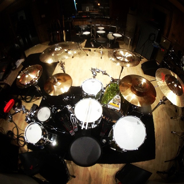 Travis Barker's Drums, Cymbals, Hardware & Other Gear