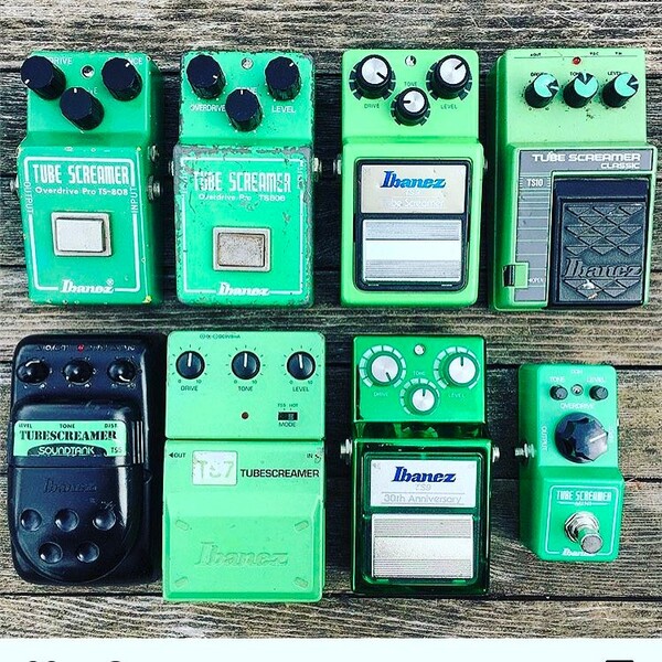 Ibanez TS9 Tube Screamer 30th Anniversary - ranked #412 in Overdrive Pedals  | Equipboard