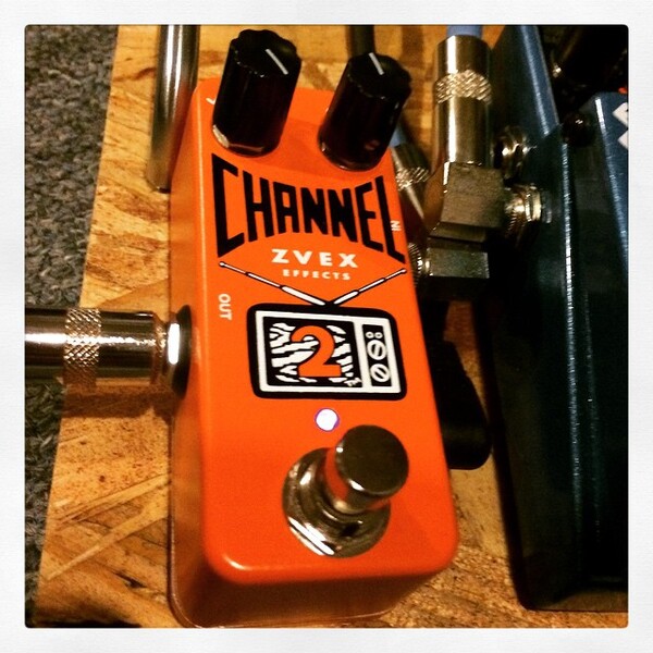ZVEX Channel 2 Boost / Distortion Pedal Channel Two with Button