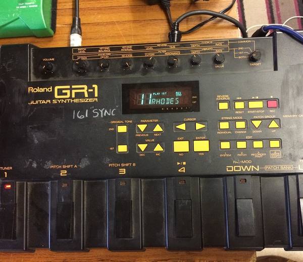 Underworld's Roland GR-1 Guitar Synthesizer | Equipboard