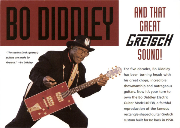 gretsch bo diddley guitar