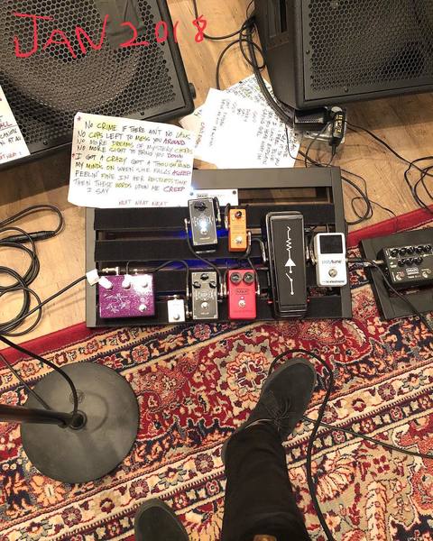 billie joe pedalboard