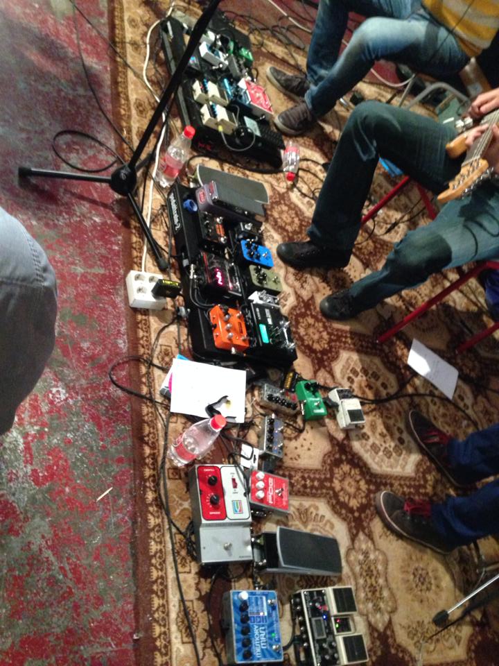 dean ween pedalboard