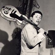 Raf Montrasio, member of Renato Carosone Sextet