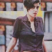 Justine Frischmann, member of Suede