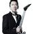 Tomoyasu Hotei uses Gretsch G6136DS White Falcon Electric Guitar