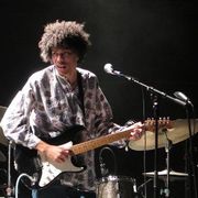 Dinho Almeida, member of Boogarins