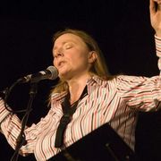 Jo Freya, member of Blowzabella