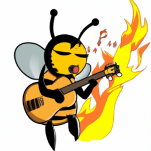 bee_is_on_fire
