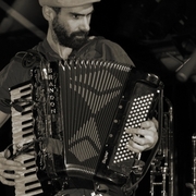 Fred Burguière, member of Les Ogres de Barback