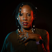 Deni Hines, member of Rockmelons