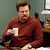 Nick Offerman uses Gibson Songwriter Standard Rosewood